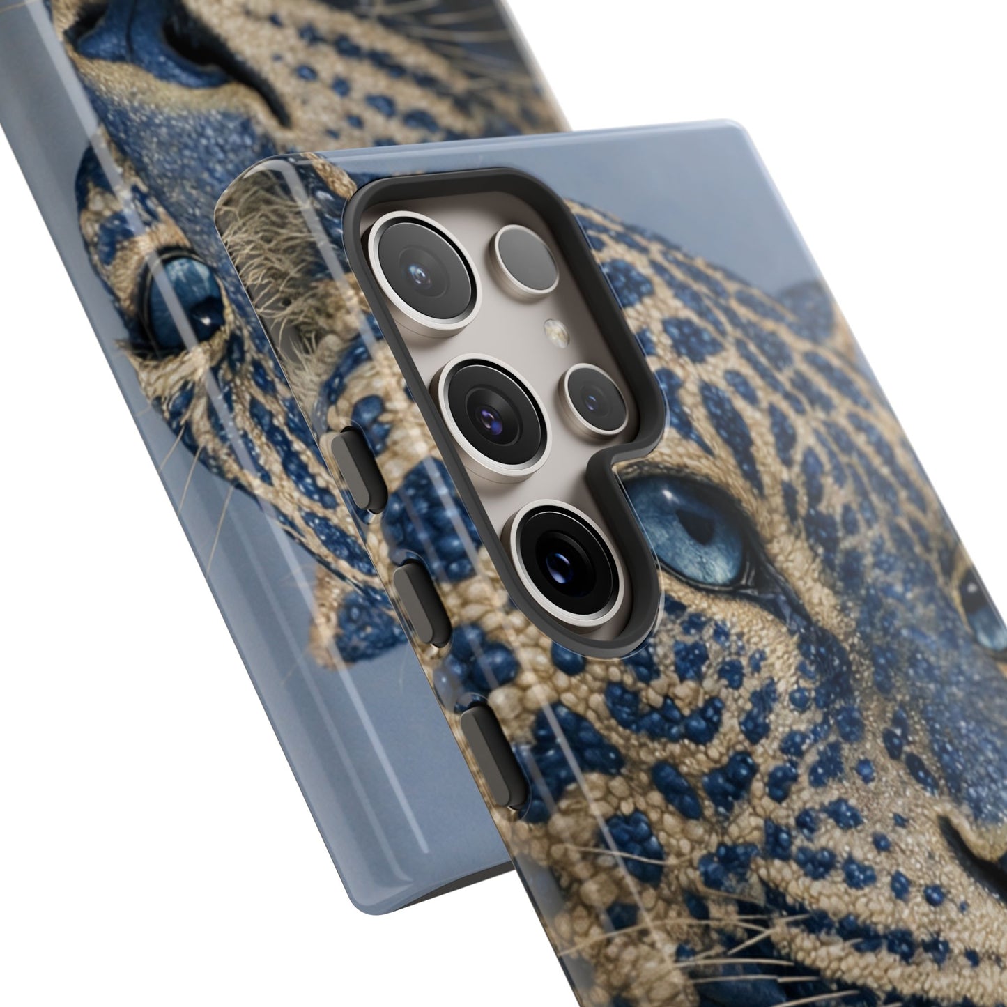 Blue Jaguar Art Protective Cover