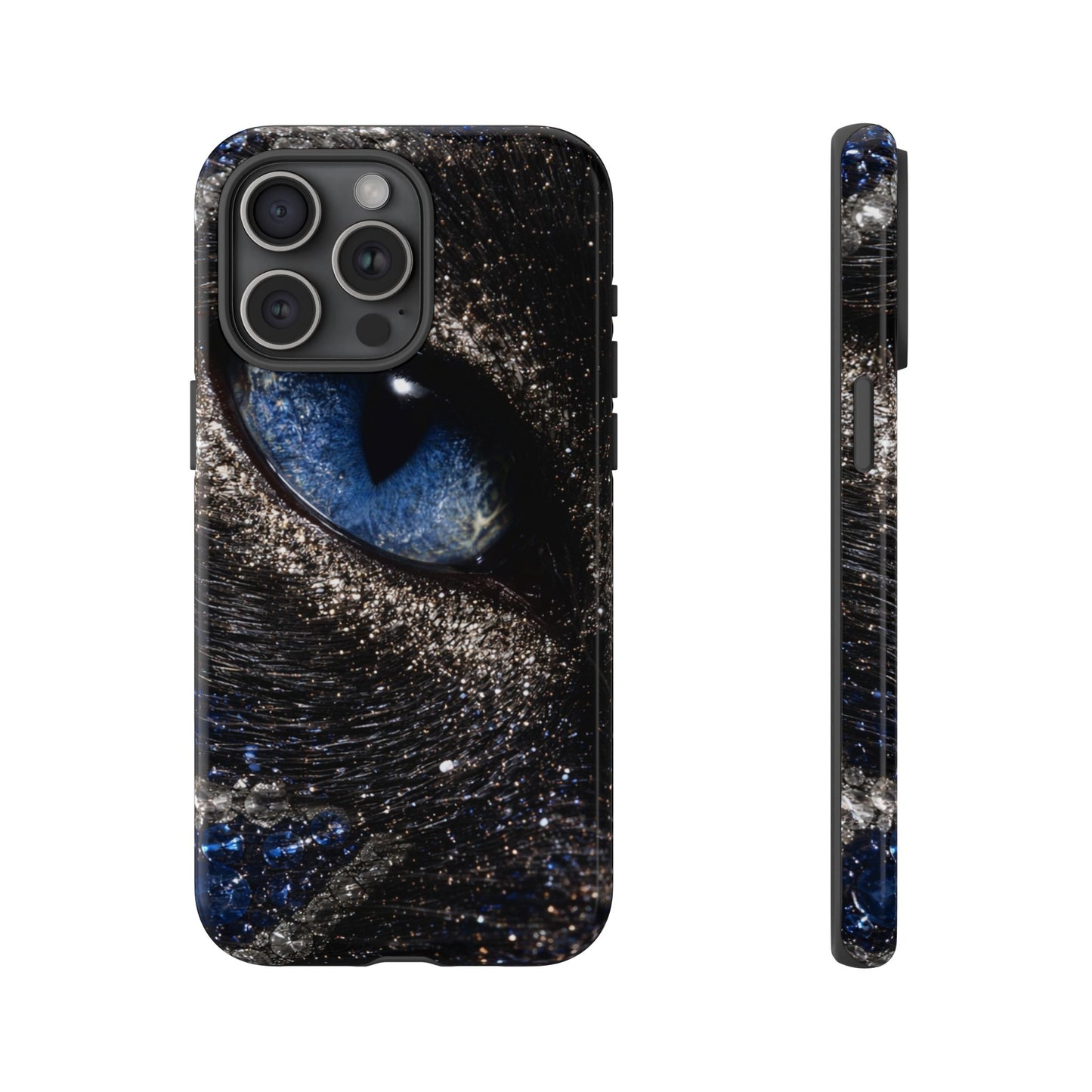 Tiger Spirit Phone Case — Golden Walking Tiger Protective Tough Case