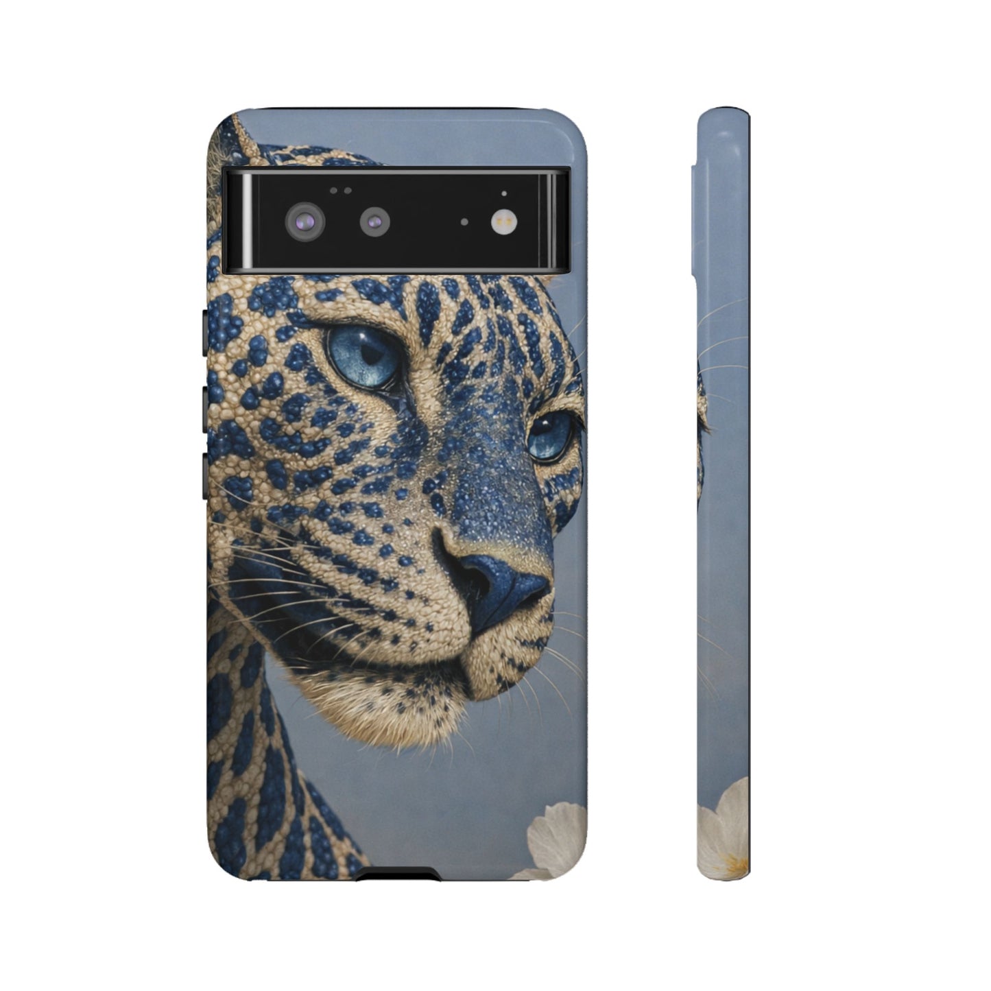Blue Jaguar Art Protective Cover