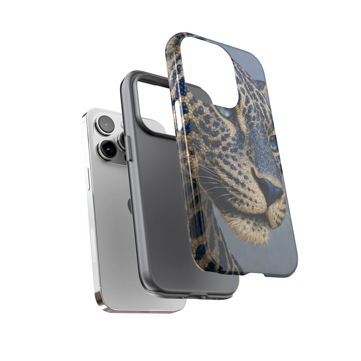 Blue Jaguar Art Protective Cover