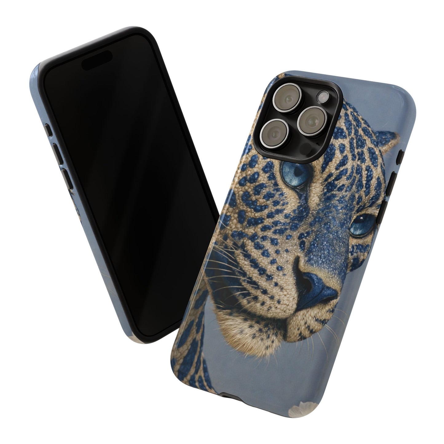 Blue Jaguar Art Protective Cover